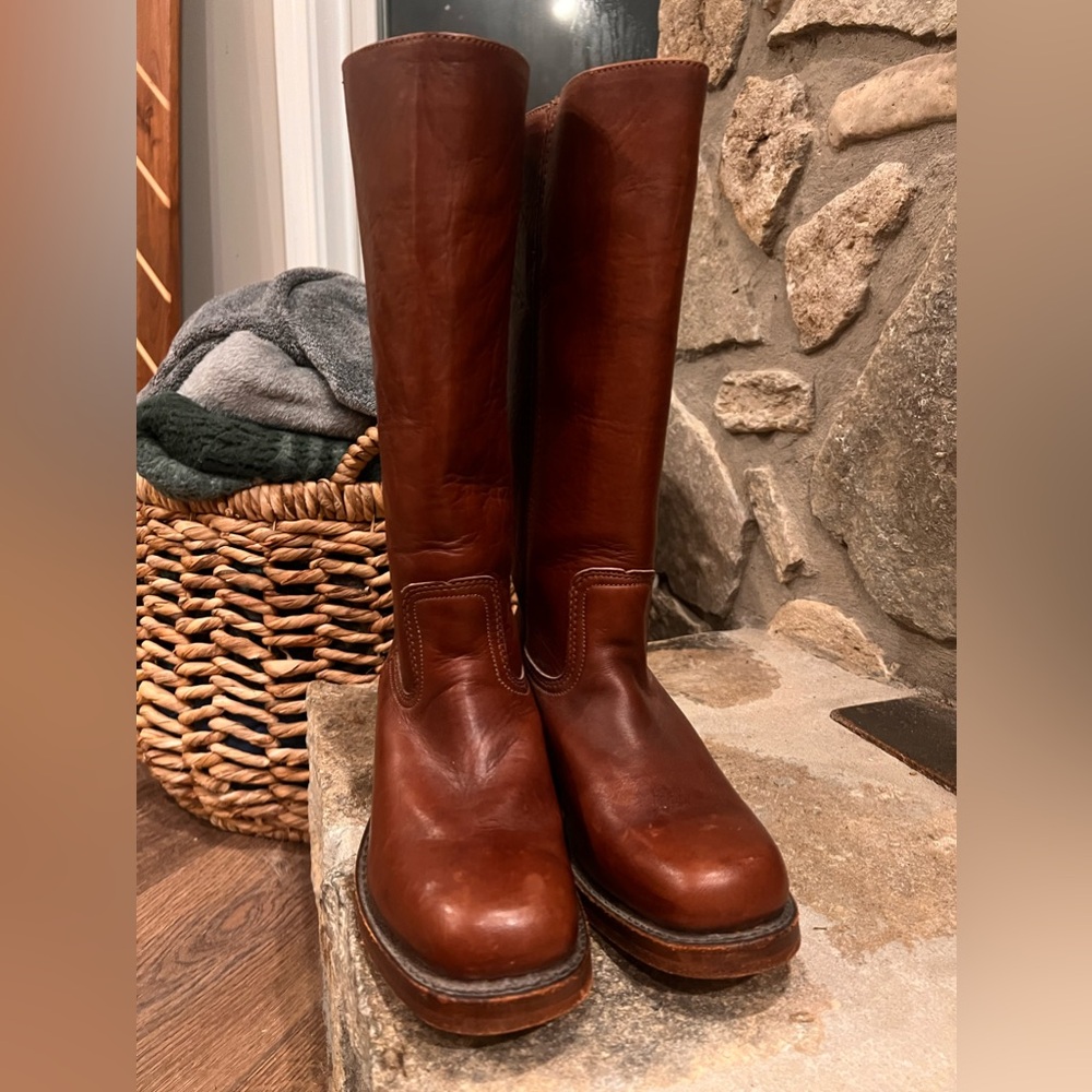 Vintage Frye Campus Boots Size 9 - Picture 8 of 11